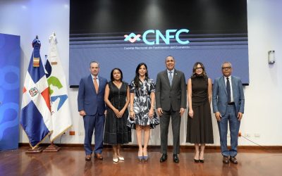 Vigésima Séptima Sesión Plenaria del Comité Nacional de Facilitación del Comercio (CNFC) encabezada por Aduanas y Amchamdr.